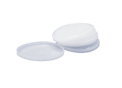 3in Biodegradeable Plastic Cylinder Mold Lids (Case of 100)