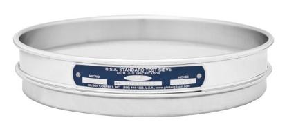 6" Sieve, All Stainless, Half Height, No. 5