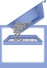 Integral hopper evenly disperses samples
