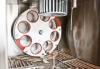 Double-wall stainless steel constructed oven