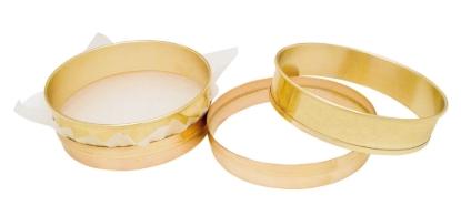 Picture of Brass Two-Part Replaceable Mesh Sieve Frame for No.20–No.80 Mesh