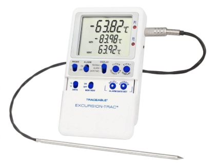 Picture of Platinum RTD Datalogging Thermometer with 1 Probe