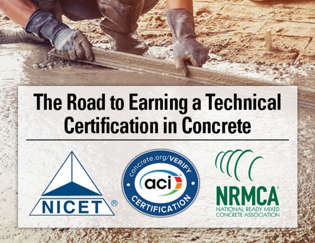 The Road to Earning a Technical Certification in Concrete