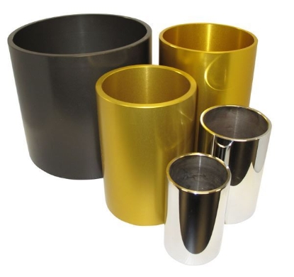 Picture of Anodized Aluminum Sleeves for HDPE Jars