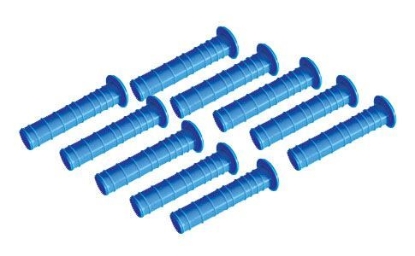 Picture of Plastic Hole Liner Sleeves w/ Caps, Extra Long (Package of 10)