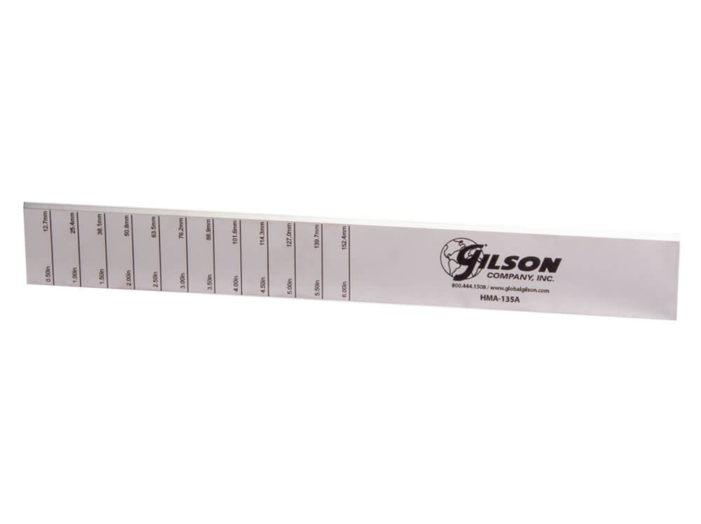 Stainless Steel Straightedge with Graduations