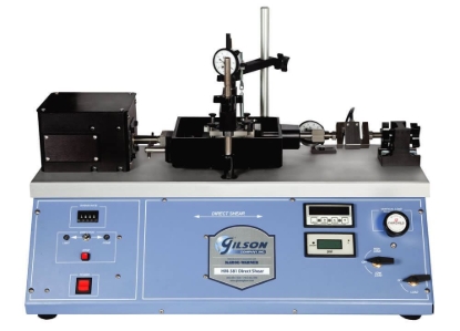 	Standard Pneumatic Shear Machine with Digital Dial Indicators, S-Type Load Cell and Digital Readout