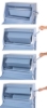 Enclosed Universal Splitter's Feed to Dump mechanism (Hopper door is closed during operation)