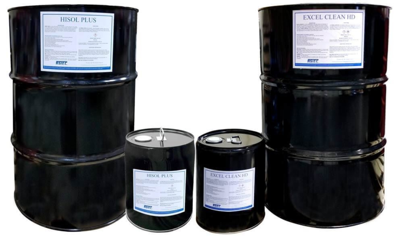 Excel Clean HD And Hisol Plus Extraction Solvent