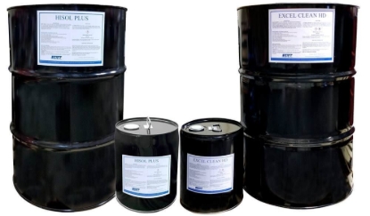 Excel Clean HD And Hisol Plus Extraction Solvent