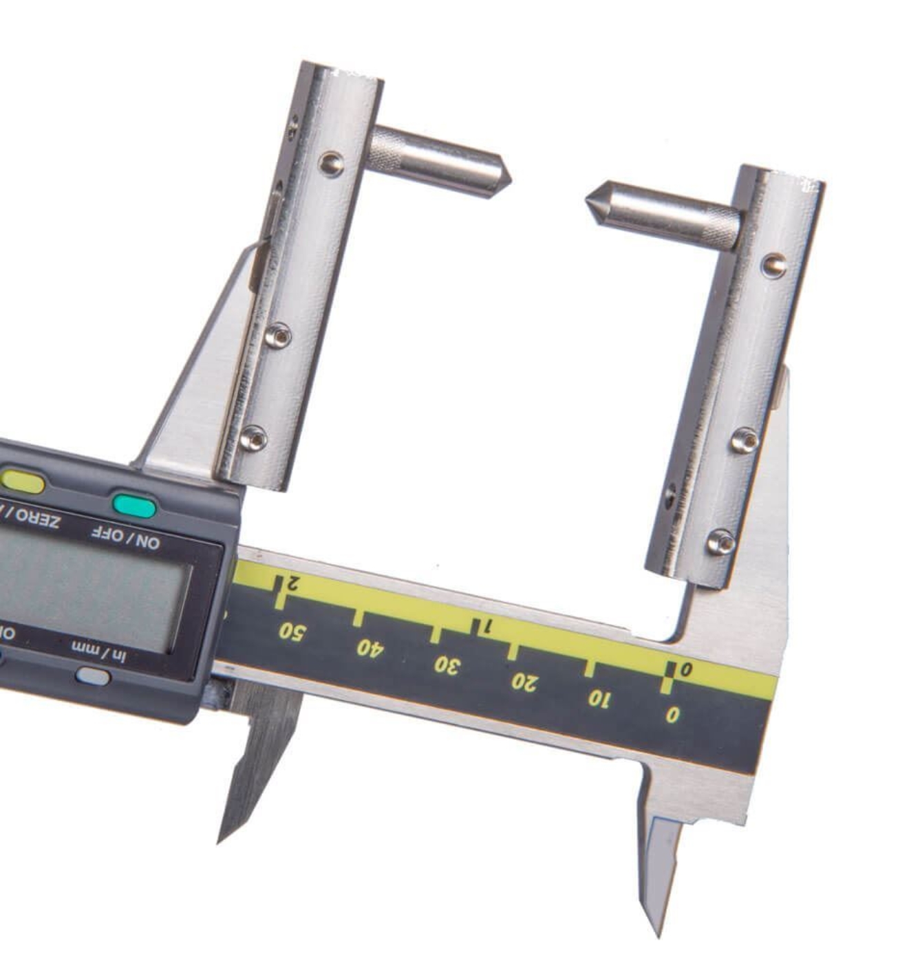 Caliper Accessory Kit inside points for outside measurements (Caliper not included)