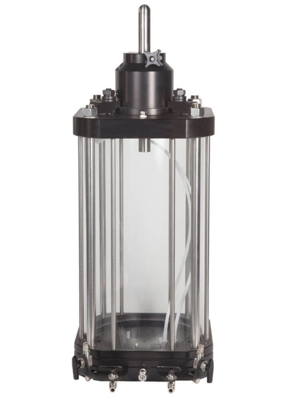 Triaxial Cell for 6.0in diameter specimens (Stainless Steel Valves)