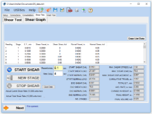 Picture of Direct / Residual Shear Data Acquisition Software