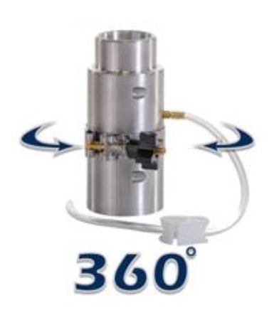 Picture for category HMA-957A, 1.5in Two-Part Vacuum Split Mold