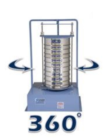 Picture for category SS-14D, Gilson 8in / 12in Sieve Shaker w/ Digital Timer