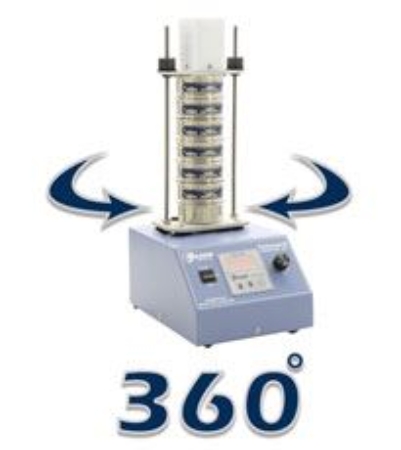 Picture for category SS-3, Gilson 3in Vibratory Sieve Shaker