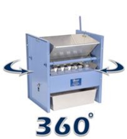 Picture for category SP-2.5, Gilson Universal Sample Splitter (0.28ft³ Hopper Capacity)