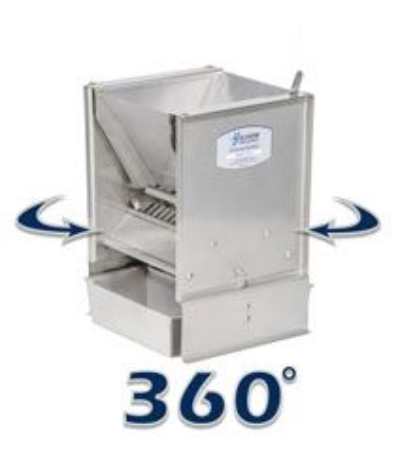 Picture for category SP-33, Gilson Universal All Stainless Steel Mini Splitter w/ 103.7in³ Hopper Capacity