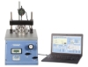 Consolidation Data Acquisition Software shown with computer and testing equipment (Computer and Testing Hardware sold separately)