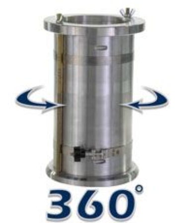 Picture for category HMA-986, 6in Two-Part Compaction Mold Assembly