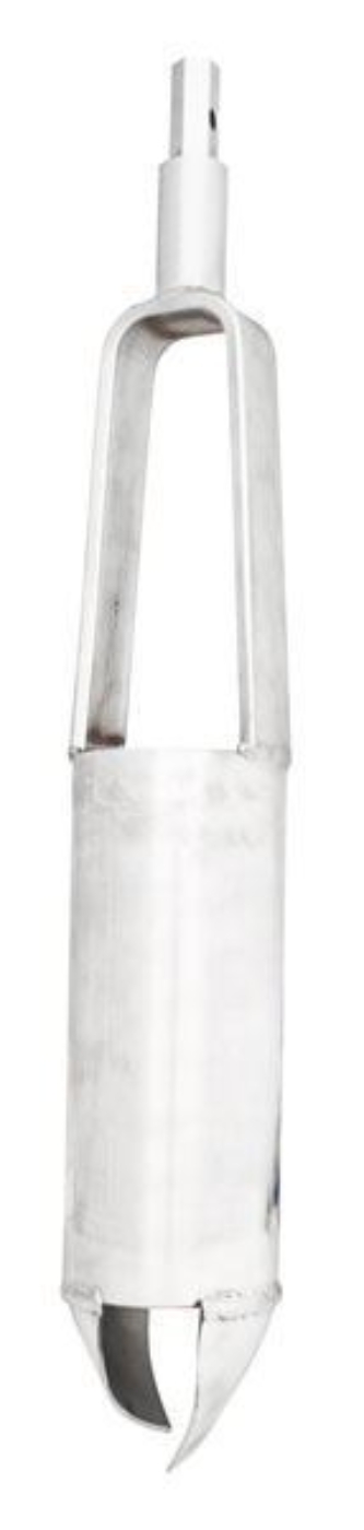 3" Standard Soil Auger, Stainless Steel