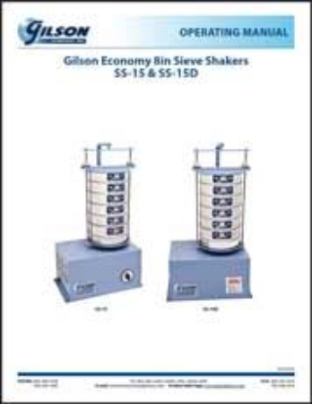 Picture for category Gilson 8in Sieve Shakers