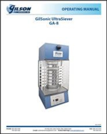 Picture for category GilSonic UltraSiever® Sonic Sifter