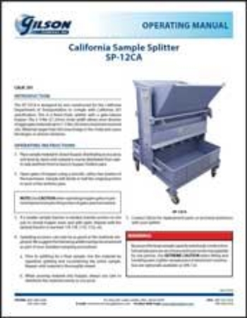 Picture for category California Sample Splitter