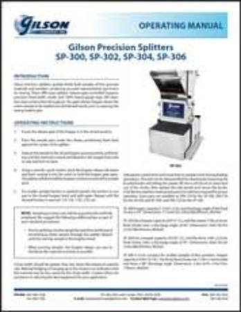 Picture for category Gilson Precision Splitters