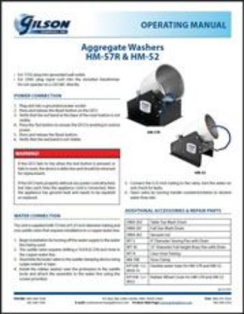 Picture for category Aggregate Washers