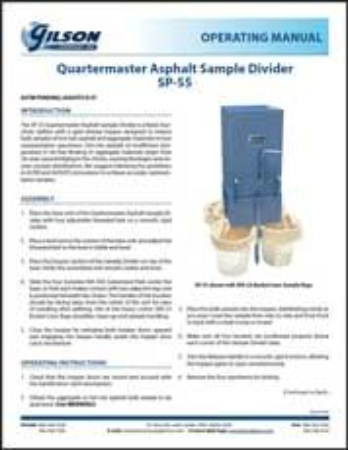 Picture for category Quartermaster Asphalt Sample Divider