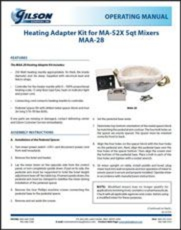 Picture for category Heating Adapter Kit for 5qt Lab Mixer