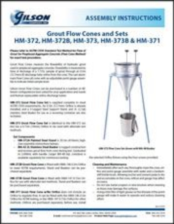 Picture for category Grout Flow Cones