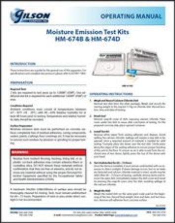 Picture for category Moisture Emission Test Kits