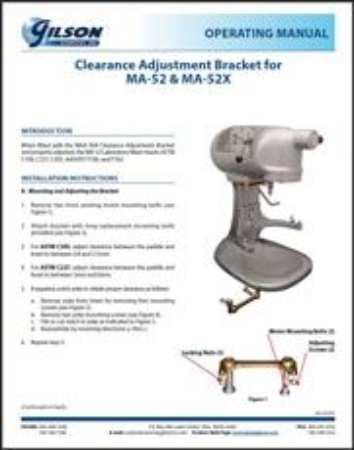 Picture for category Adjustment Bracket for 5qt Mixer