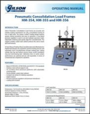 Picture for category Pneumatic Consolidation Load Frames