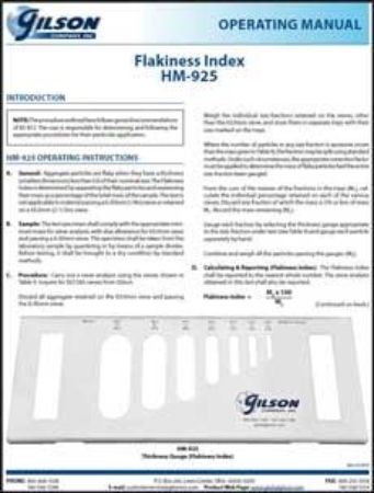 Picture for category Thickness Gauge (Flakiness Index)