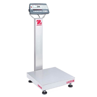 Picture of 25,000g Capacity Ohaus Defender 5000 Bench Scale w/ Column, 12x12in Platform