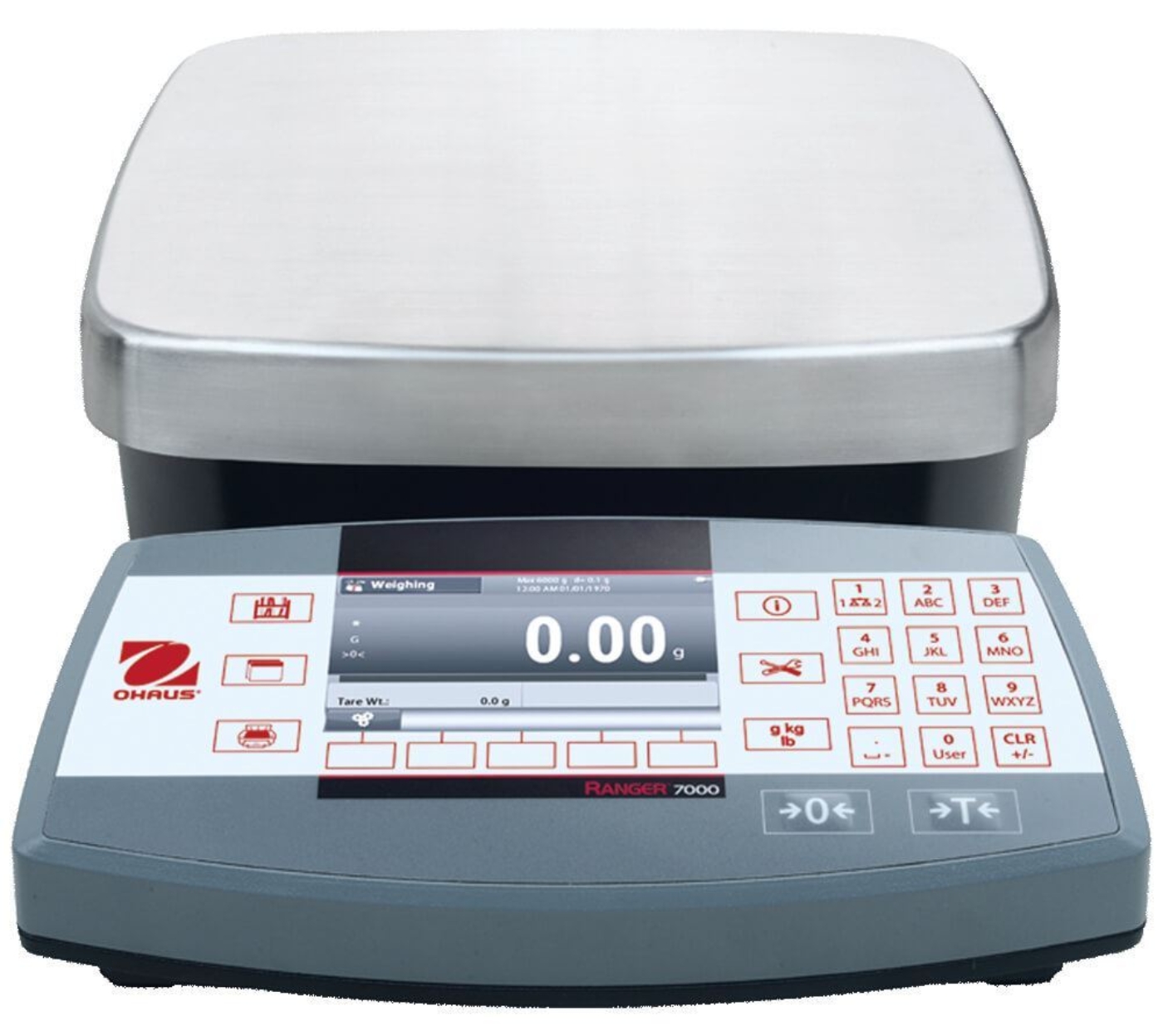 Picture of 3,000g Capacity Ohaus Ranger® 7000 Compact Bench Scale, 0.05g Readability