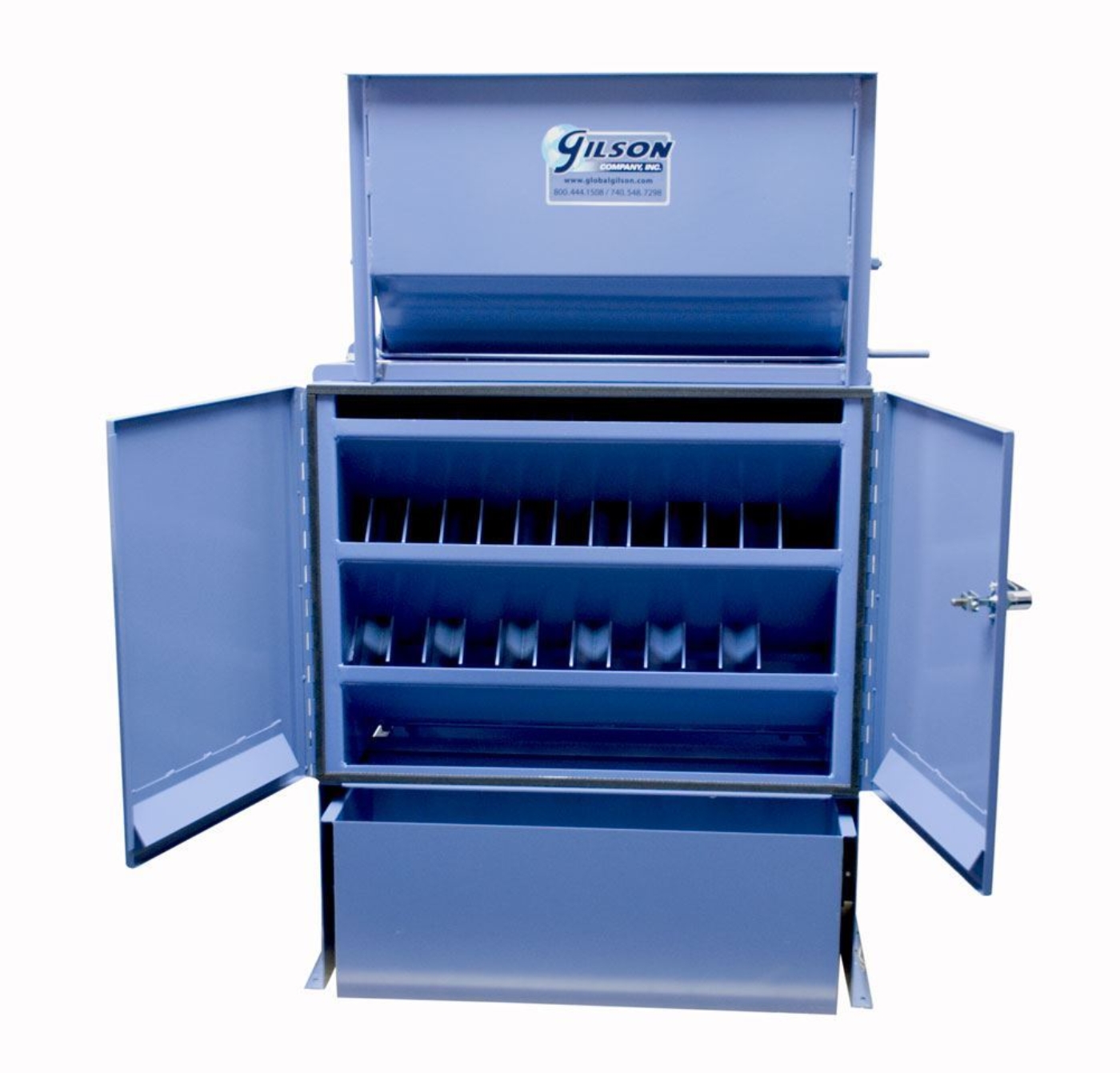 2.4ft³ Hopper Laboratory Split-O-Matic with 12 Chutes per Stage