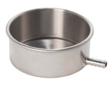 Picture of 3in Stainless Steel Sieve Pan with Drain