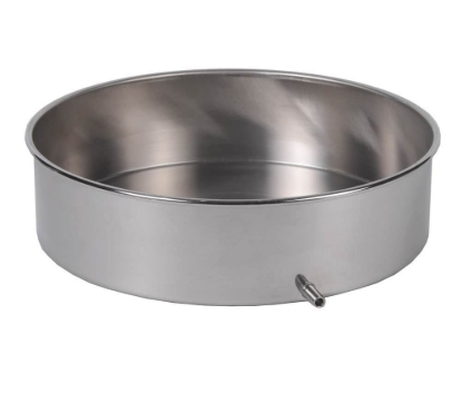 Picture of 8in Stainless Steel Sieve Pan with Drain