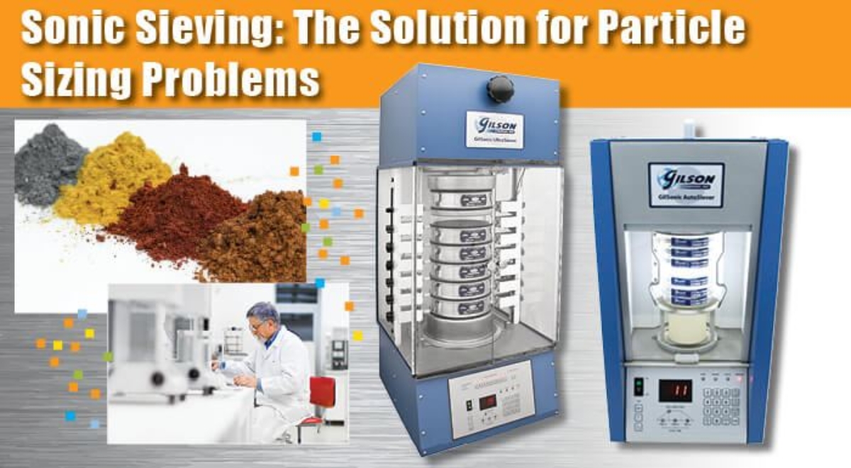 Sonic Sieving: The Solution for Particle Size Problems