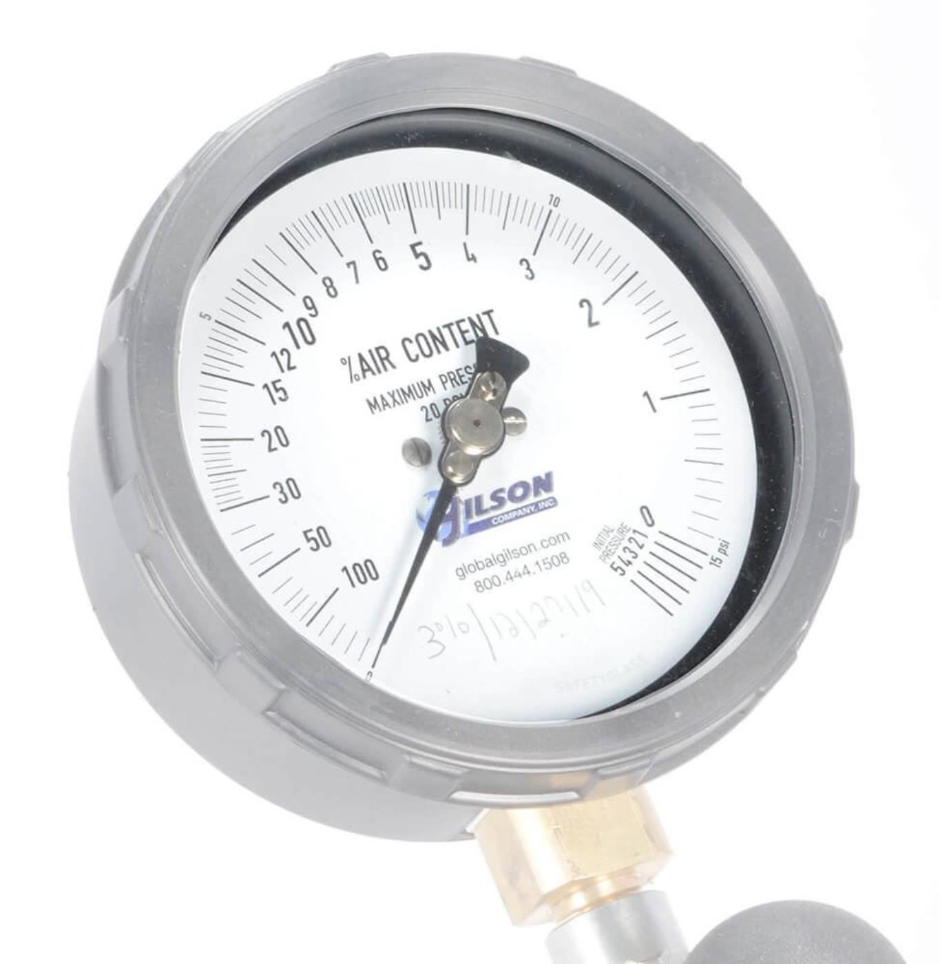 Picture of 4in Poly-B Safety Glass Lens for Gorilla Gauge