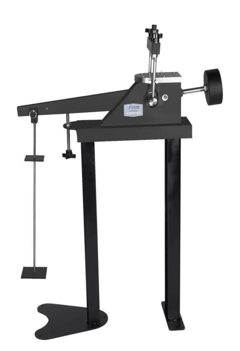 Dead-Weight Consolidation Load Frame shown with Frame Stand