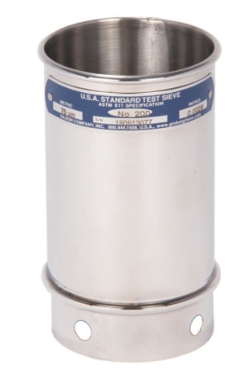 Picture of 3in Sieve, All Stainless, 4in Deep, #230