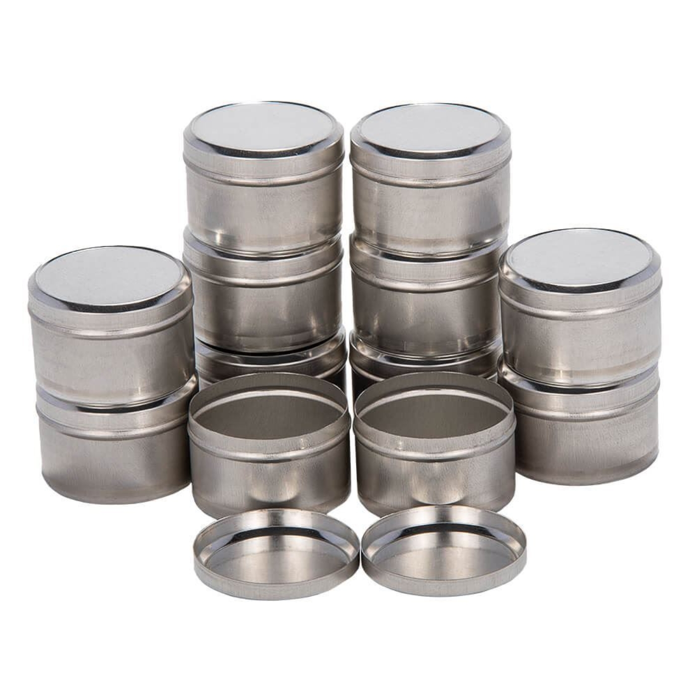 Picture of 2oz. Tinned-Metal Sample Container