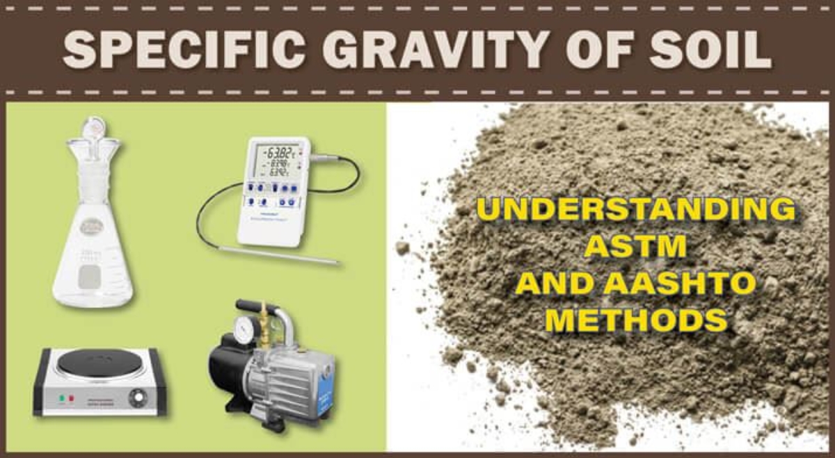 Specific Gravity of Soil - Understanding ASTM & AASHTO Methods