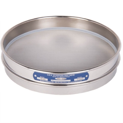 Picture of 8in Sieve, All Stainless, Half-Height, No.200 with Backing Cloth