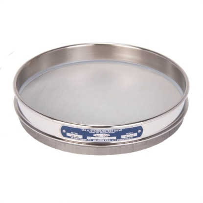 Picture of 8in Sieve, All Stainless, Half-Height, No.500